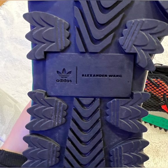 RARE ADIDAS ORIGINALS X ALEXANDER WANG REISSUE RUN SOLAR RED - Size 12 - Picture 11 of 14